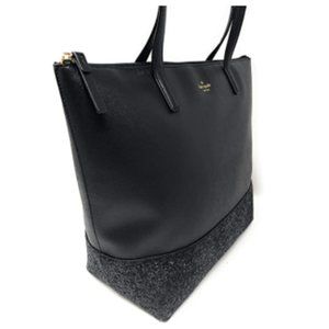 Kate Spade Greta Court Penny Glitter Large Top Zip